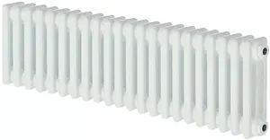 Радиатор стальной трубчатый Zehnder Charleston 3037/22 1270 ¾&quot; Ral 9016, 1