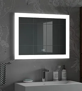 Зеркало с подсветкой Continent Relax Led 80x60 с подогревом белый ЗЛП122 Зеркало с подсветкой Continent Relax Led 80x60 с подогревом белый ЗЛП122, 5