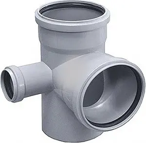 Крестовина двухплоскостная левая внутренняя D=110x110x50мм Угол 87° Ostendorf HTEDL 115950, 1