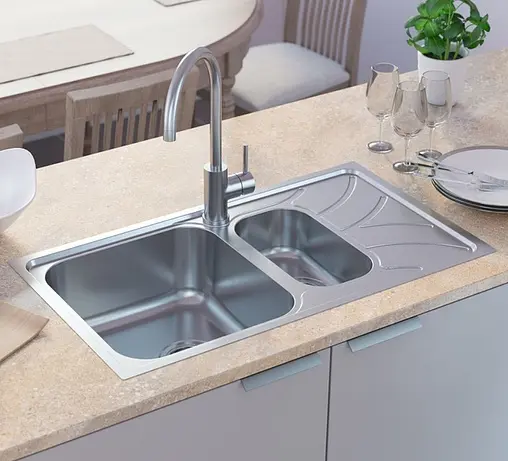 Мойка кухонная IDDIS Arro 78 L хром ARR78SXi77K