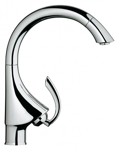 Смеситель для кухни с выдвижным изливом Grohe K4 хром 33786000