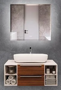 Зеркало с подсветкой Terminus Аврора 70x80 с подогревом 4673735600027 Зеркало с подсветкой Terminus Аврора 70x80 с подогревом 4673735600027, 1