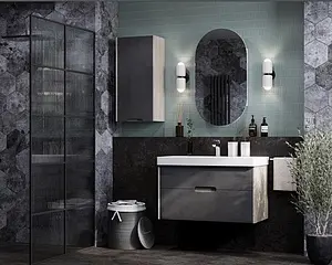 Шкаф-зеркало Aquaton Оливия 55 R белый 1A254502OL010, 5