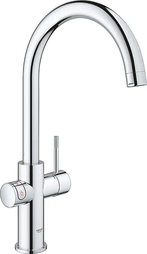 Смеситель для кухни с фильтром и встроенным нагревом воды Grohe Red II Duo хром 30083001 Смеситель для кухни с фильтром и встроенным нагревом воды Grohe Red II Duo хром 30083001