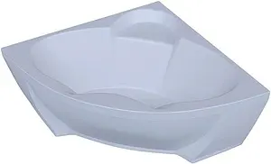 Ванна акриловая Aquatek Поларис-1 140х140 с фронтальной панелью, с каркасом (вклеенный) POL1-0000030, 4