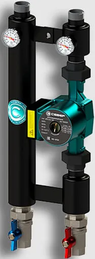 Насосный модуль с прямым контуром 1"в х 1"н Север R-P 25/6 1945099 с насосом Север-UPS 25-6 Насосный модуль с прямым контуром 1"в х 1"н Север R-P 25/6 1945099 с насосом Север-UPS 25-6