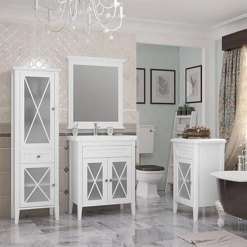 Тумба под умывальник напольный Opadiris Палермо 70 белый 00-00006720