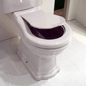 Крышка-сиденье для унитаза с микролифтом Kerasan Retro белый/золото 108501 Крышка-сиденье для унитаза с микролифтом Kerasan Retro белый/золото 108501, 3