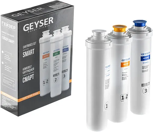 Комплект сменных картриджей Гейзер Смарт 50105