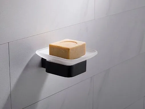 Мыльница Timo Selene чёрный матовый 14022/03