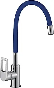 Смеситель для кухни Rossinka хром/синий Z35-35U-Blue, 1