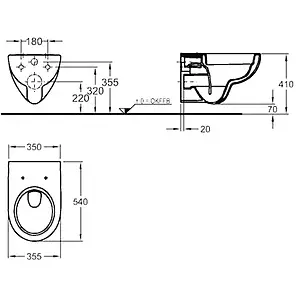 Крышка-сиденье для унитаза с микролифтом Keramag Renova Nr.1 белый 573025000, 3