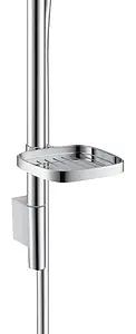 Душевая стойка Hansgrohe Raindance Select E 120 3jet 65см хром/белый 26620400 Душевая стойка Hansgrohe Raindance Select E 120 3jet 65см хром/белый 26620400, 3