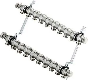 Группа коллекторная распределительная 10 отводов 1"нг x ¾"ек Oventrop Multidis SH 1407160 Группа коллекторная распределительная 10 отводов 1"нг x ¾"ек Oventrop Multidis SH 1407160, 1