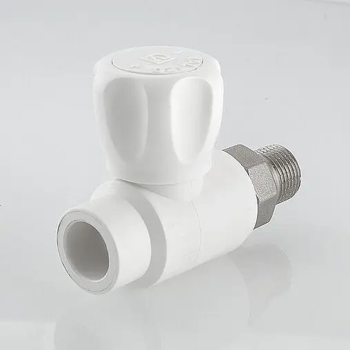 Кран шаровый с американкой с переходом на пп трубу 20мм x ½&quot;н Valtec VTp.717.0.02004