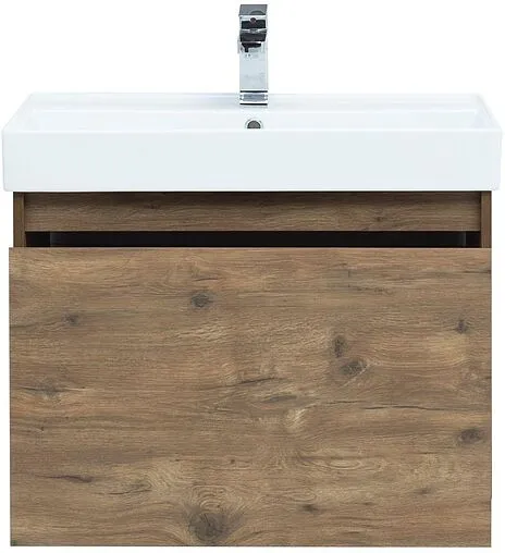 Тумба под умывальник подвесная Aquanet Nova Lite 75 дуб рустикальный 00249514