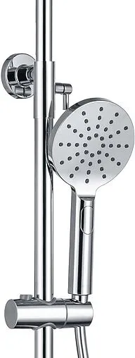 Душевая система со смесителем для ванны Aquatek Вега хром AQ2040CR