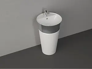 Раковина ISVEA Azur 51 платина/белый 10SYS1003SV, 3