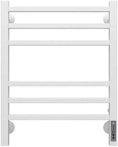 Полотенцесушитель электрический лесенка Terminus Ватикан П6 450х600 электро quick touch КС 9003 белый матовый 4670078527509