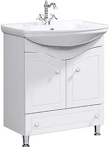 Тумба-умывальник напольная Aqwella Franchesca 75 белый FR0107+4620008197470 Тумба-умывальник напольная Aqwella Franchesca 75 белый FR0107+4620008197470, 1