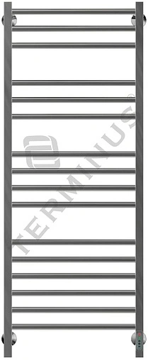 Полотенцесушитель электрический лесенка Terminus Енисей П16 1348х530 полированная сталь 4660059580289