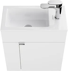 Тумба-умывальник подвесная Kerama Marazzi Lato 50 белый LAT.50.1\WHT+LA.wb.50, 5