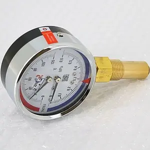 Термоманометр радиальный Росма ТМТБ-31Р.1 80мм 6 бар 120°С гильза 46мм ½" 00000002329 Термоманометр радиальный Росма ТМТБ-31Р.1 80мм 6 бар 120°С гильза 46мм ½" 00000002329, 3