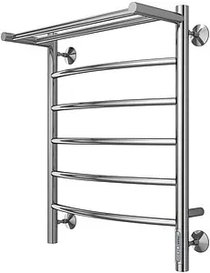 Полотенцесушитель электрический лесенка Terminus Классик с/п П6 500х650 электро quick touch полированная сталь 4670078531391, 1