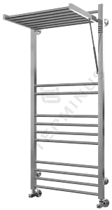 Полотенцесушитель водяной лесенка Terminus Валенсия люкс П18 500х1200 полированная сталь 4620768884573, 2