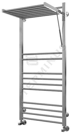 Полотенцесушитель водяной лесенка Terminus Валенсия люкс П18 500х1200 полированная сталь 4620768884573