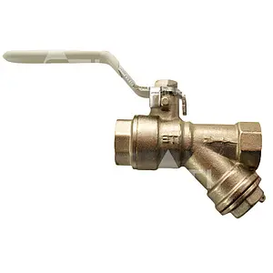 Кран шаровый с фильтром ¾&quot;в x ¾&quot;в STI 03.01.10020, 1