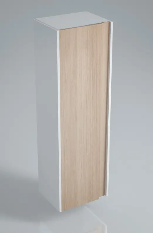 Шкаф-пенал подвесной Kerama Marazzi Buongiorno 36 дуб санома/белый BGN.150.1\ОАК Шкаф-пенал подвесной Kerama Marazzi Buongiorno 36 дуб санома/белый BGN.150.1\ОАК, 3