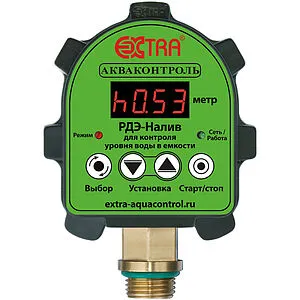 Реле контроля уровня воды в емкости Extra Акваконтроль РДЭ-Налив-2м-2.2 3802040000 Реле контроля уровня воды в емкости Extra Акваконтроль РДЭ-Налив-2м-2.2 3802040000, 1