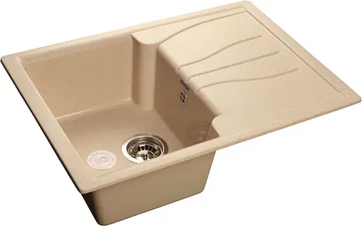 Мойка кухонная GranFest Standart S-680L бежевый