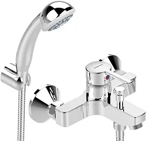 Смеситель для ванны Vidima Logik хром BA279AA Смеситель для ванны Vidima Logik хром BA279AA, 1