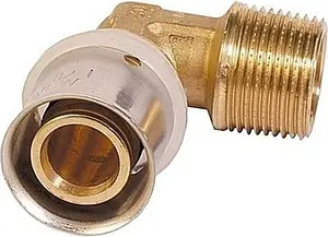 Уголок пресс переходной 26мм x 1"н Comisa 87.16.265 Уголок пресс переходной 26мм x 1"н Comisa 87.16.265, 1