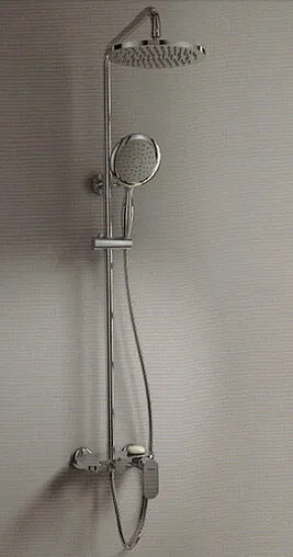 Душевая система со смесителем для ванны D&K Bayern.Purer хром DA1253701B06 Душевая система со смесителем для ванны D&K Bayern.Purer хром DA1253701B06