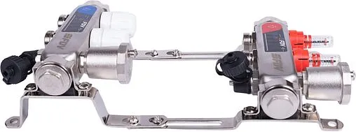 Группа коллекторная с расходомерами 2 отвода 1&quot;в/в x ¾&quot;ек FDV S1103C-2/2