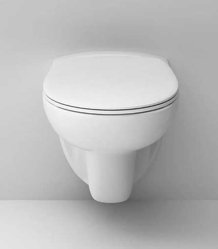 Унитаз подвесной безободковый Am.Pm Sense FlashClean белый C741700SC