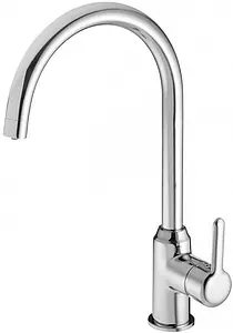 Смеситель для кухни с подключением к фильтру Swedbe Selene Plus хром 8041, 1