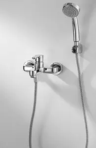 Смеситель для ванны Bravat Stream хром F63783C-B Смеситель для ванны Bravat Stream хром F63783C-B, 3