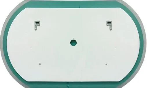 Зеркало с подсветкой Continent Polaris Led 120x70 белый ЗЛП903