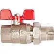 Кран шаровый с американкой ¾"в x ¾"н Stout ГОСТ Р 59553-2021 SVB-1007-200020