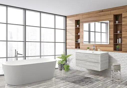 Тумба под умывальник подвесная BelBagno ALBANO-CER 105 Rovere Vintage Bianco ALBANO-CER-1050-2C-SO-RVB