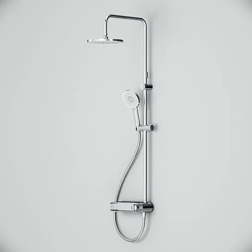 Душевая система со смесителем для душа Am.Pm X-Joy хром F0785A600 Душевая система со смесителем для душа Am.Pm X-Joy хром F0785A600