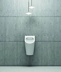 Писсуар со скрытым подводом воды Globo Forty3 белый FO031BI, 3