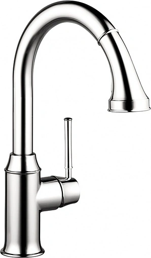 Смеситель для кухни с выдвижным изливом Hansgrohe Talis Classic 210 2jet хром 14864000