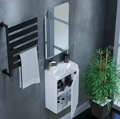 Тумба-умывальник подвесная Uperwood UPD Bio 40 белый 291020250