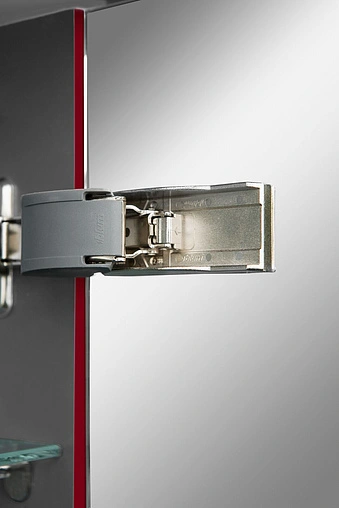 Шкаф-зеркало Am.Pm Spirit 2.0 100 красный глянец M70AMCX1001RG