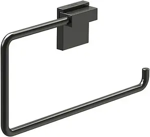 Полотенцедержатель Roca Rubik чёрный матовый 816847024 Полотенцедержатель Roca Rubik чёрный матовый 816847024, 1